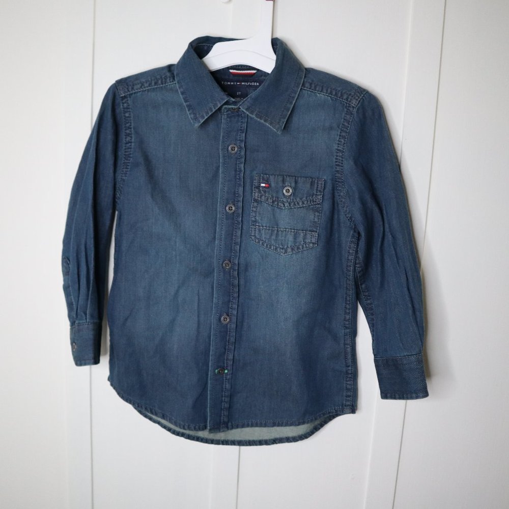 Tommy Hilfiger Toddler Boy Shirt Size 2 T